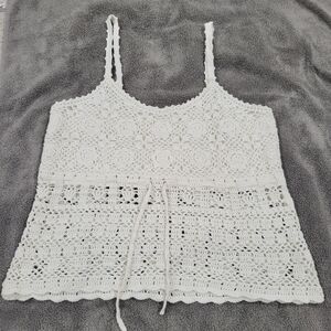 Strappy Crochet Top